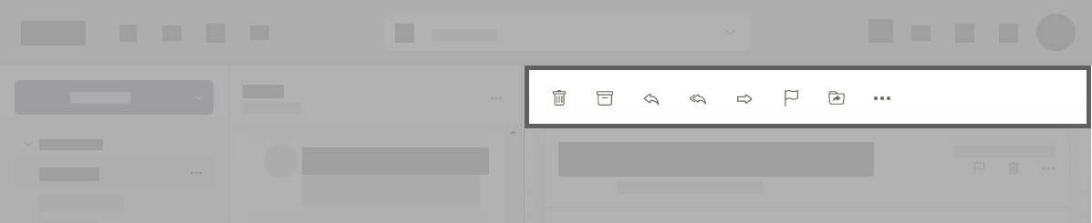 The toolbar